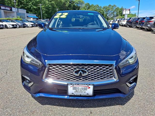 Photo of 2022 Grand Blue INFINITI Q50