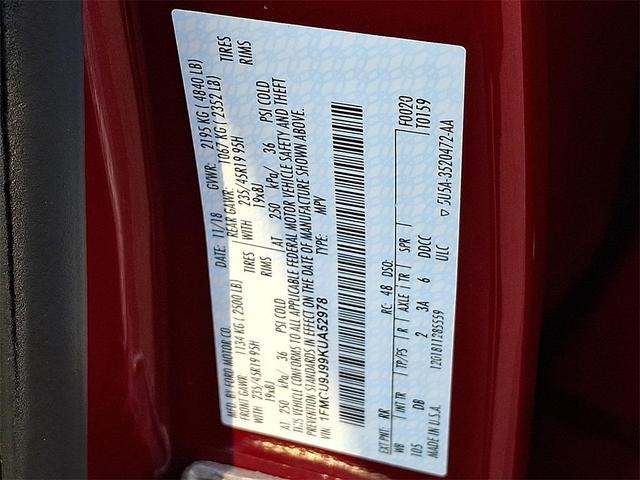 Photo of 2019 Ruby Red Ford Escape