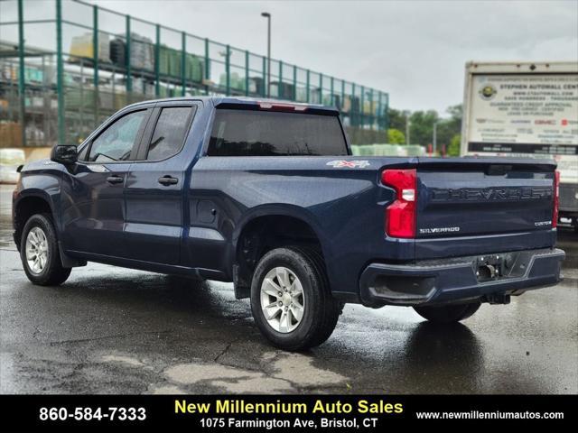 Photo of 2021 Northsky Blue Metallic Chevrolet Silverado 1500