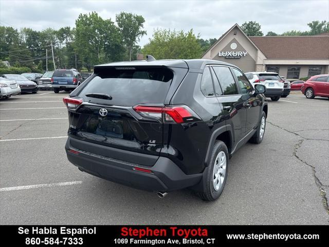 Photo of 2025 Black Fabric Toyota RAV4