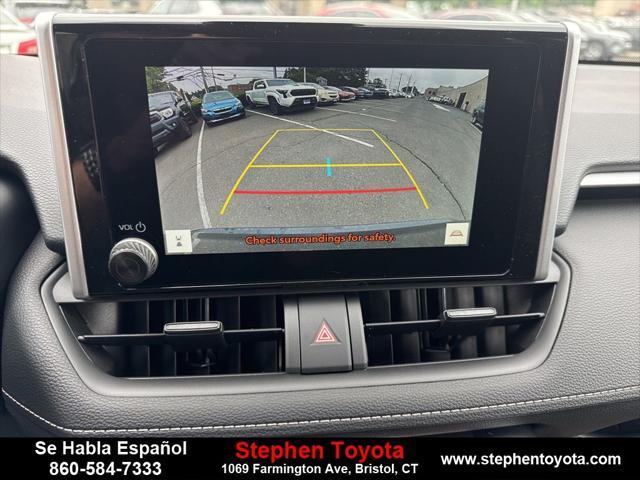 Photo of 2025 Black Fabric Toyota RAV4