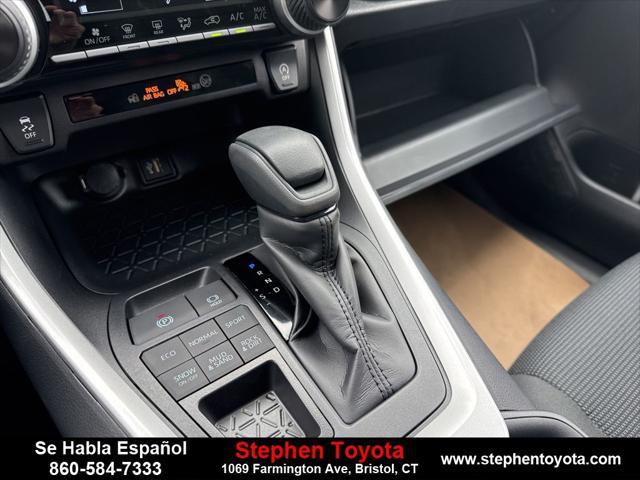 Photo of 2025 Black Fabric Toyota RAV4