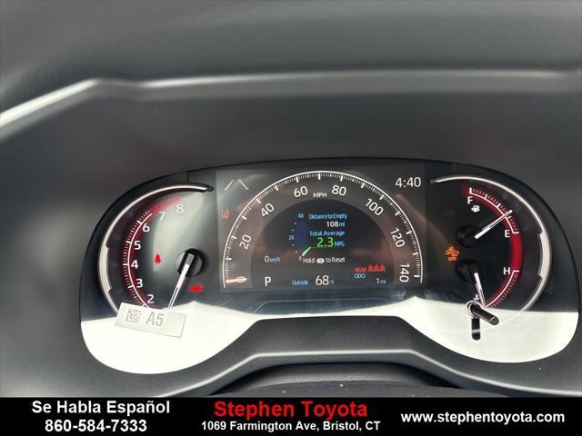 Photo of 2025 Black Fabric Toyota RAV4