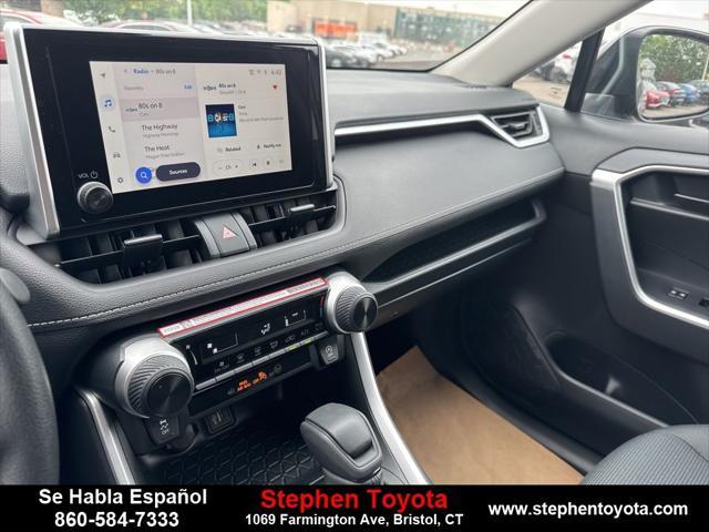 Photo of 2025 Black Fabric Toyota RAV4
