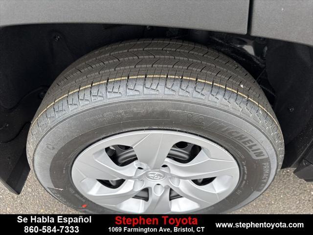 Photo of 2025 Black Fabric Toyota RAV4