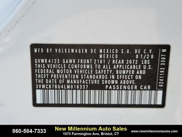Photo of 2020 Pure White Volkswagen Jetta