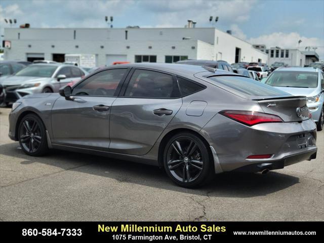 Photo of 2023 Liquid Carbon Metallic Acura Integra