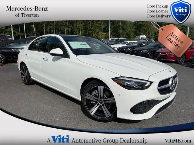 Photo of 2025 Polar White Mercedes-Benz C-Class