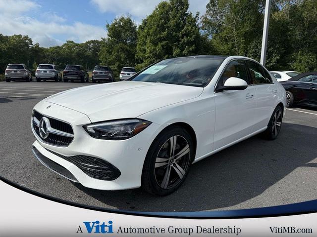Photo of 2025 Polar White Mercedes-Benz C-Class