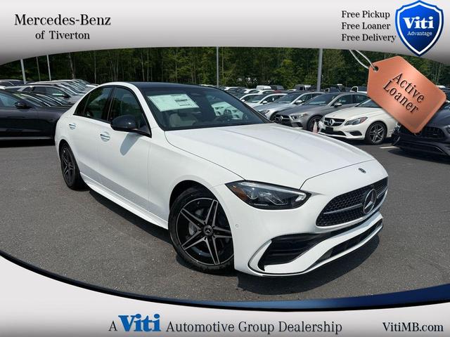 Photo of 2025 Polar White Mercedes-Benz C-Class