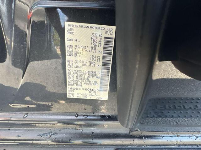 Photo of 2023 Black Nissan Frontier