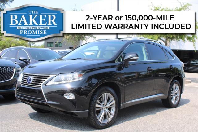 2015 Lexus Rx 450h