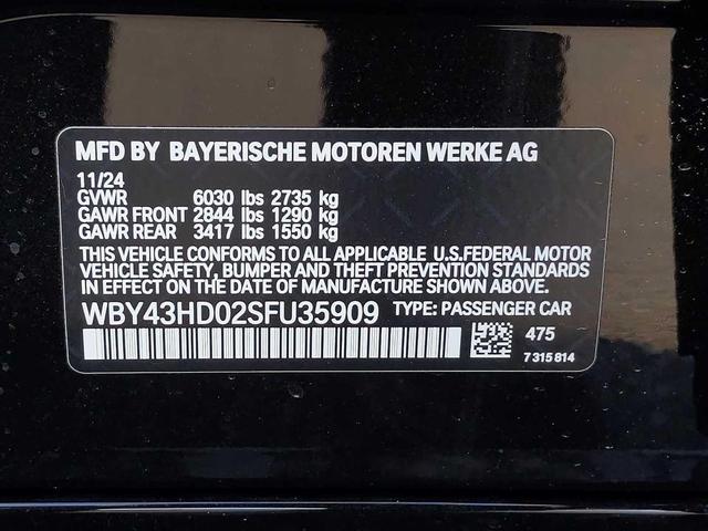 Photo of 2025 Black Sapphire Metallic BMW i4 Gran Coupe