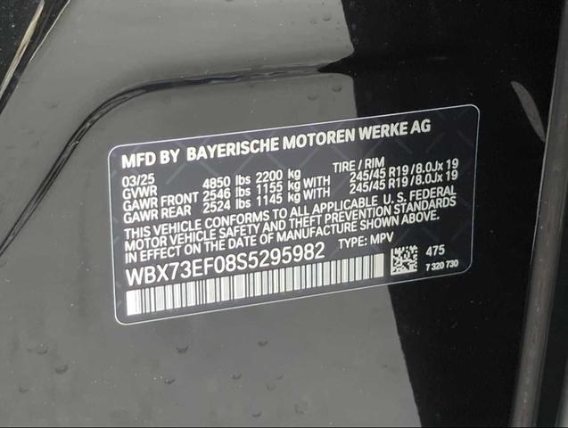 Photo of 2025 Black Sapphire Metallic BMW X1