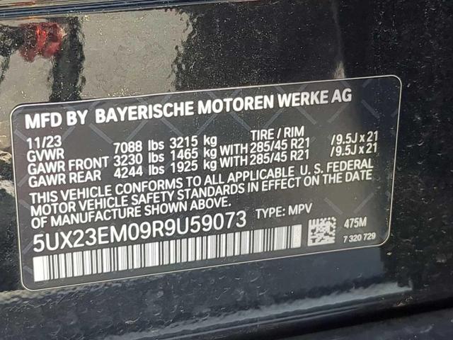 Photo of 2024 Black BMW X7