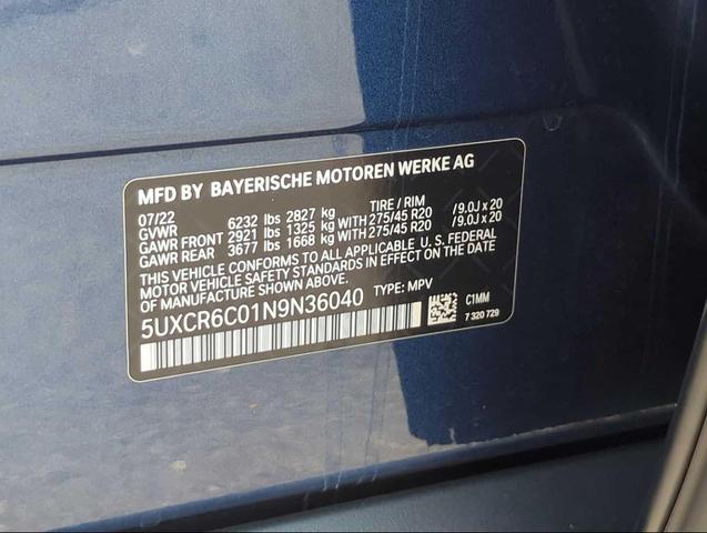 Photo of 2022 Phytonic Blue Metallic BMW X5