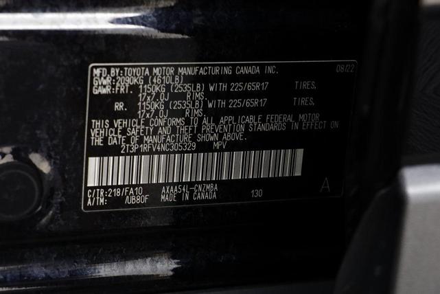 Photo of 2022 Midnight Black Metallic Toyota RAV4