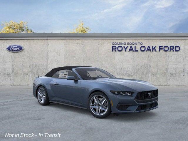 Photo of 2025 Vapor Blue Metallic Ford Mustang