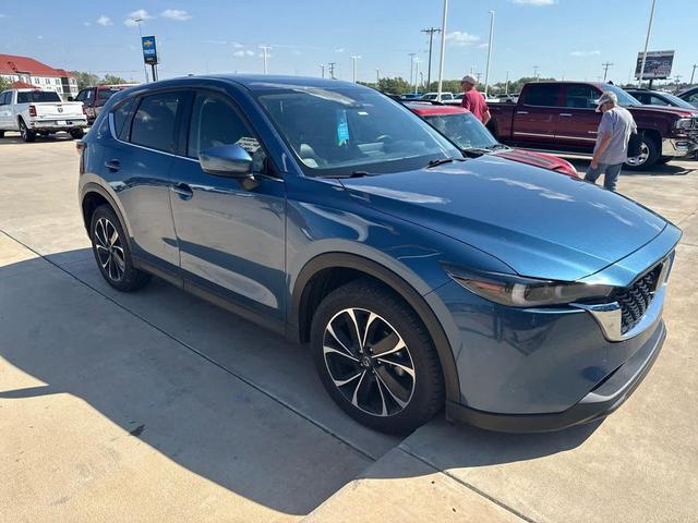 Photo of 2023 Deep Crystal Blue Mica Mazda CX-5