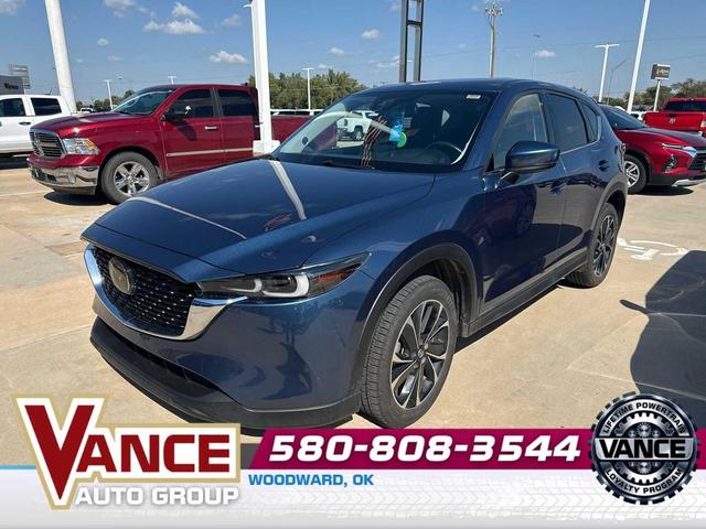 Photo of 2023 Deep Crystal Blue Mica Mazda CX-5