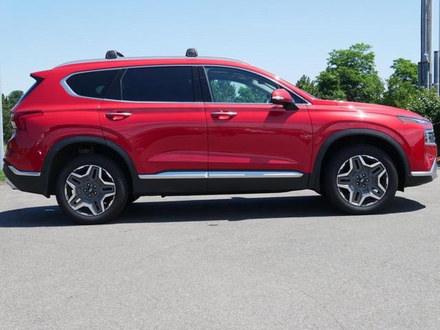 Photo of 2022 Calypso Red Hyundai SANTA FE