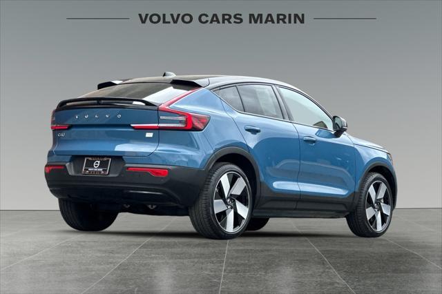 Photo of 2022 Fjord Blue Metallic Volvo C40 Recharge Pure Electric