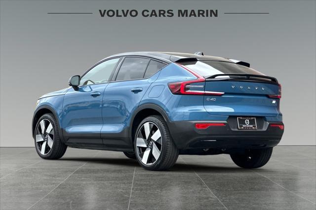Photo of 2022 Fjord Blue Metallic Volvo C40 Recharge Pure Electric