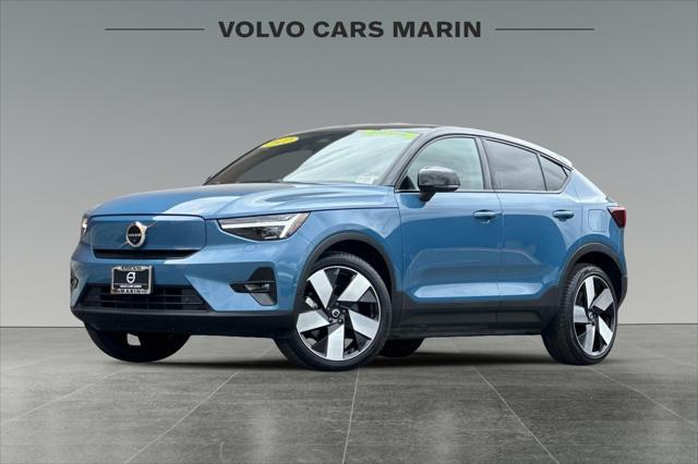 Photo of 2022 Fjord Blue Metallic Volvo C40 Recharge Pure Electric