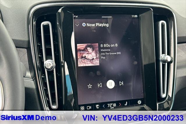 Photo of 2022 Fjord Blue Metallic Volvo C40 Recharge Pure Electric