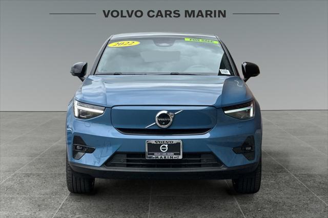 Photo of 2022 Fjord Blue Metallic Volvo C40 Recharge Pure Electric