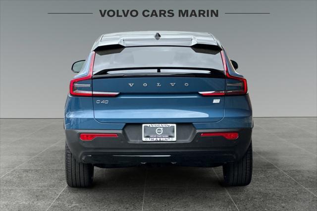 Photo of 2022 Fjord Blue Metallic Volvo C40 Recharge Pure Electric