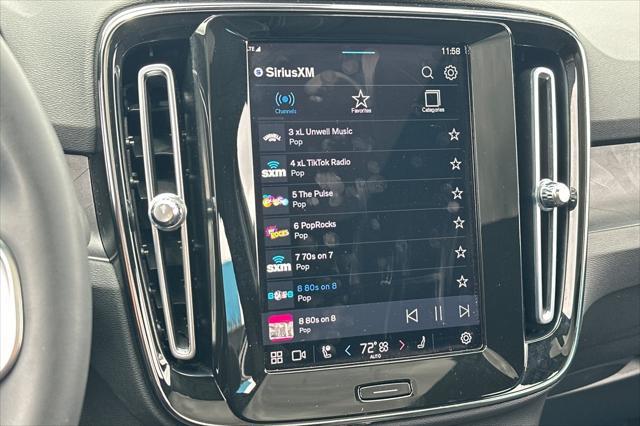 Photo of 2022 Fjord Blue Metallic Volvo C40 Recharge Pure Electric