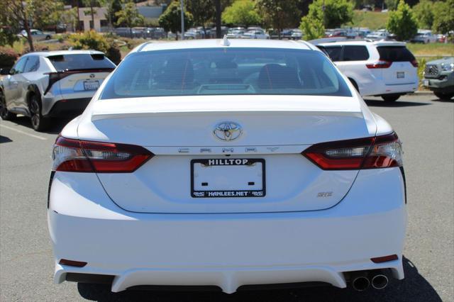 Photo of 2022 White Toyota Camry