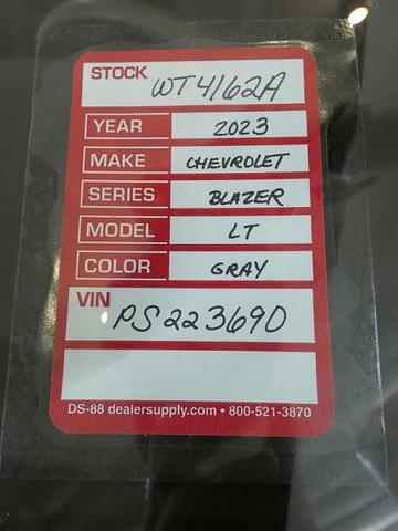 Photo of 2023 Gray Chevrolet Blazer
