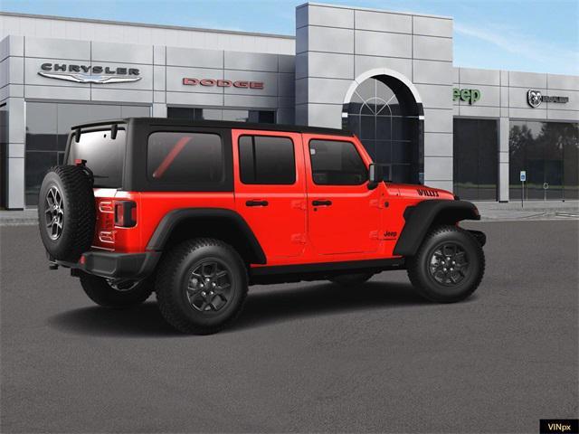 Photo of 2025 Firecracker Red Clear-Coat Exterior Paint Jeep Wrangler
