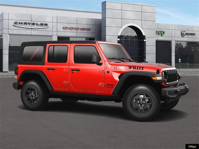 Photo of 2025 Firecracker Red Clear-Coat Exterior Paint Jeep Wrangler