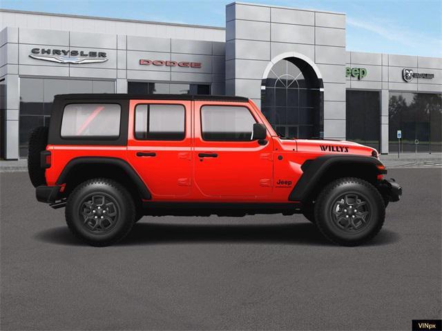 Photo of 2025 Firecracker Red Clear-Coat Exterior Paint Jeep Wrangler