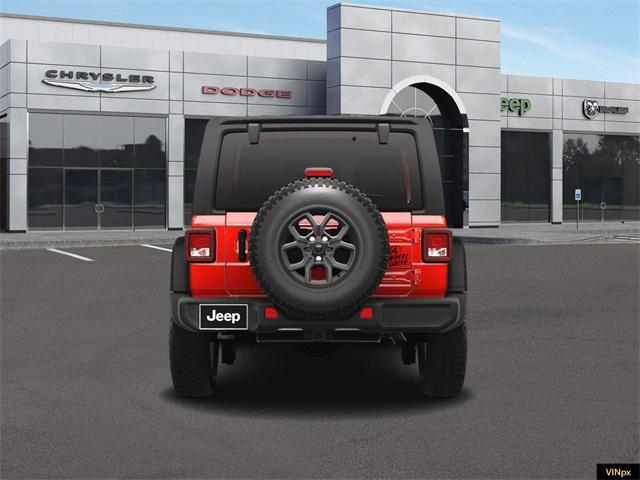 Photo of 2025 Firecracker Red Clear-Coat Exterior Paint Jeep Wrangler