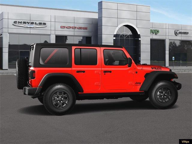 Photo of 2025 Firecracker Red Clear-Coat Exterior Paint Jeep Wrangler