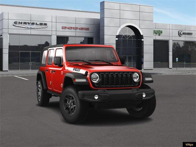 Photo of 2025 Firecracker Red Clear-Coat Exterior Paint Jeep Wrangler