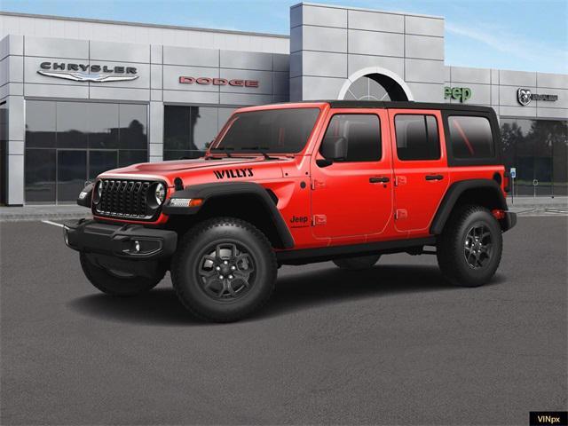 Photo of 2025 Firecracker Red Clear-Coat Exterior Paint Jeep Wrangler