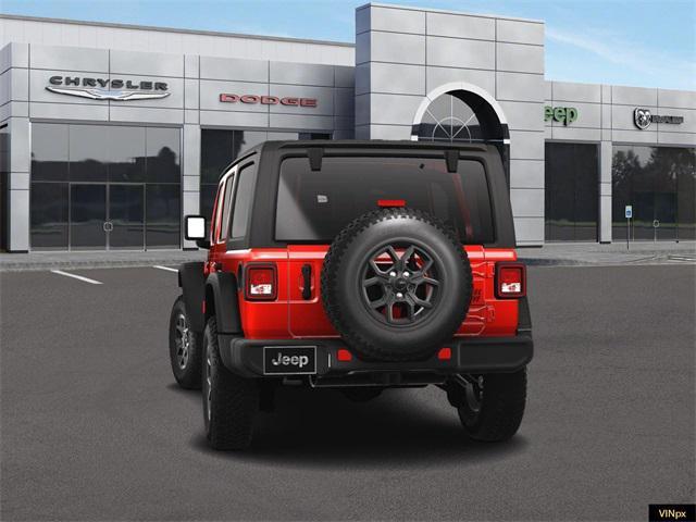 Photo of 2025 Firecracker Red Clear-Coat Exterior Paint Jeep Wrangler