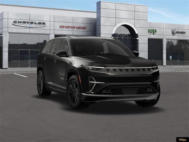 Photo of 2025 Diamond Black Crystal Pearl-Coat Exterior Paint Jeep Wagoneer S