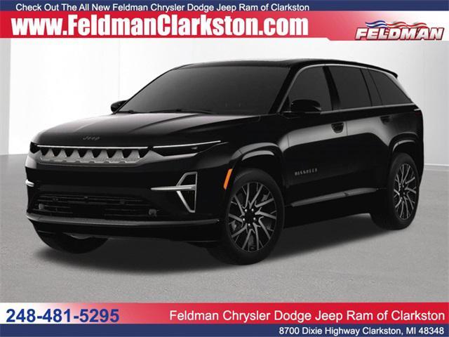 Photo of 2025 Diamond Black Crystal Pearl-Coat Exterior Paint Jeep Wagoneer S