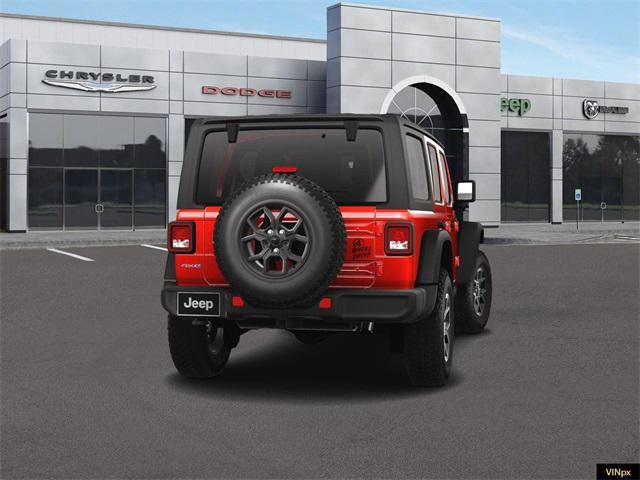 Photo of 2025 Firecracker Red Clear-Coat Exterior Paint Jeep Wrangler 4xe
