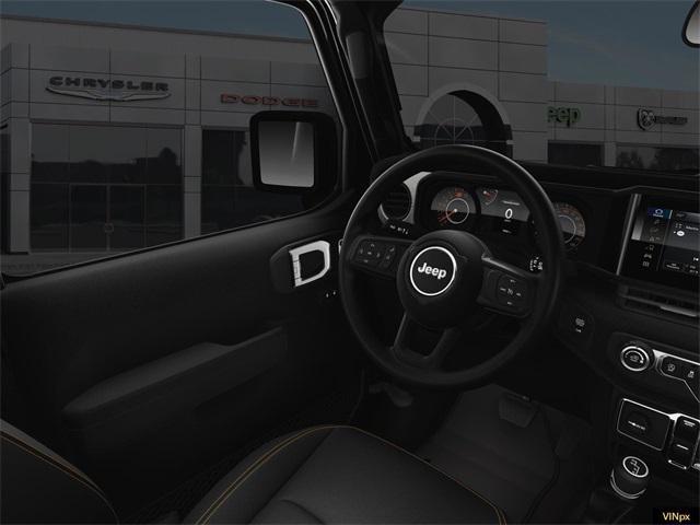 Photo of 2025 Black Clear-Coat Exterior Paint Jeep Wrangler