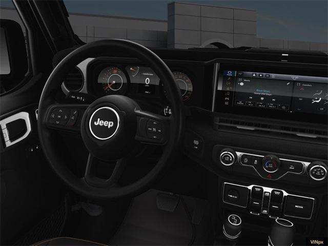 Photo of 2025 Black Clear-Coat Exterior Paint Jeep Wrangler