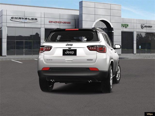 Photo of 2024 Bright White Clearcoat Jeep Compass