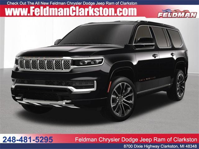 Photo of 2023 Diamond Black Crystal Pearlcoat Jeep Grand Wagoneer