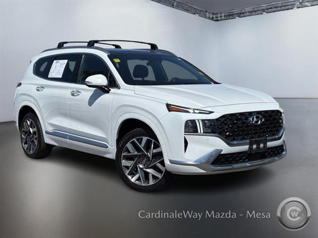 Photo of 2022 Quartz White Hyundai SANTA FE